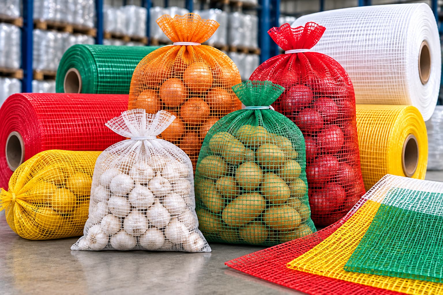 Leno and Mesh Bags