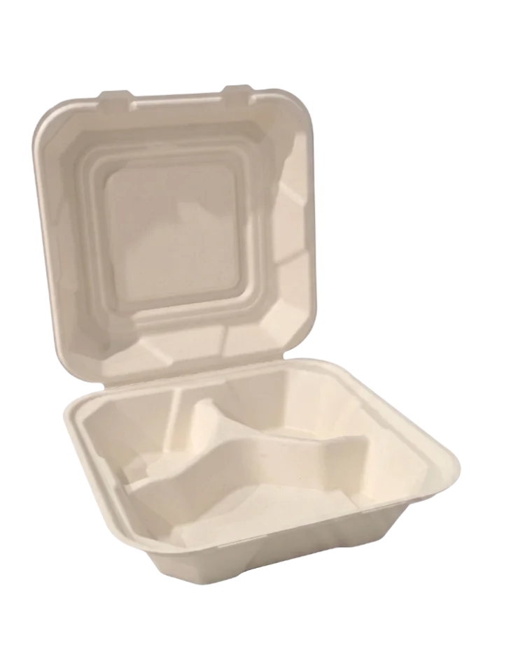 8x8 Clamshell 3 Compartments